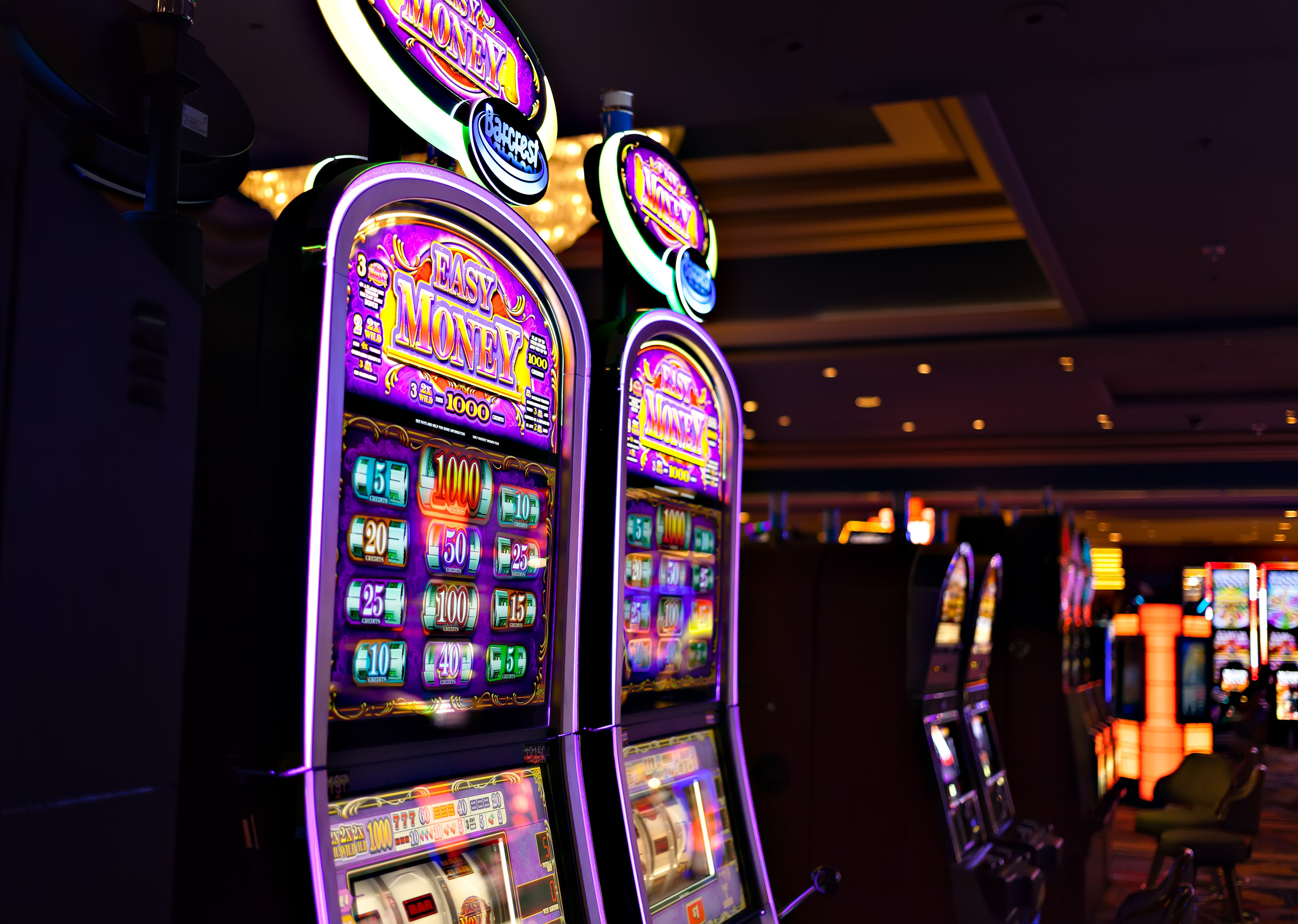 Slot machines (Photo by steve sawusch on Unsplash)