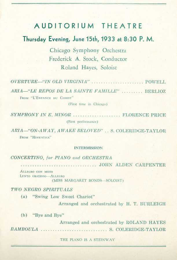 CSO program, June 1933